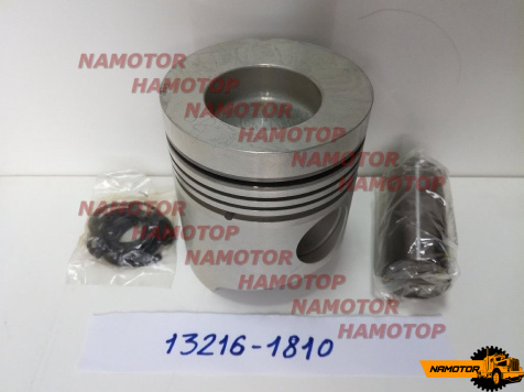 Поршень H06C-T 13216-1810, 13216-2750 ( fire box=57,4 мм), (ALFIN- )